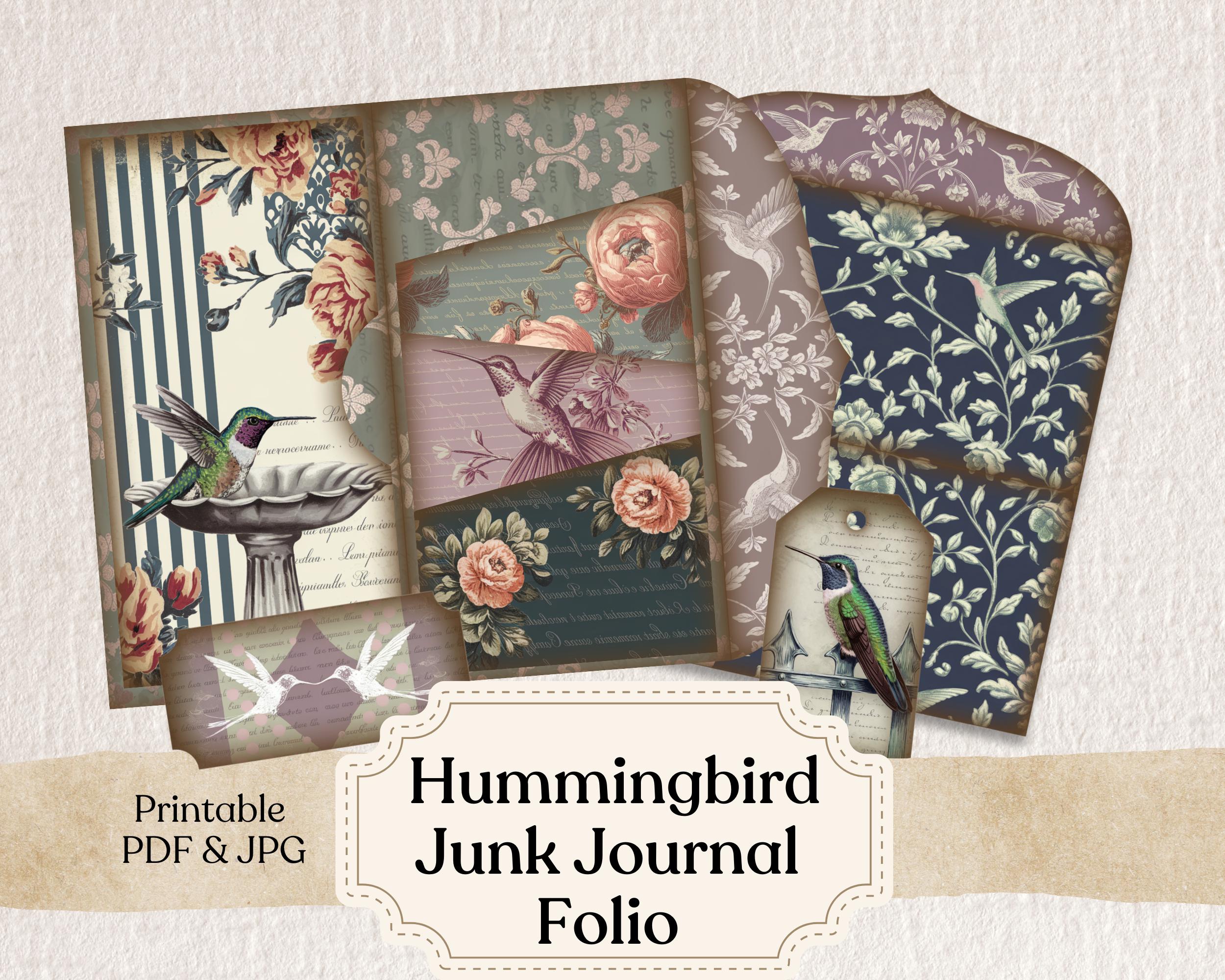 Botanical Junk Journal - Etsy