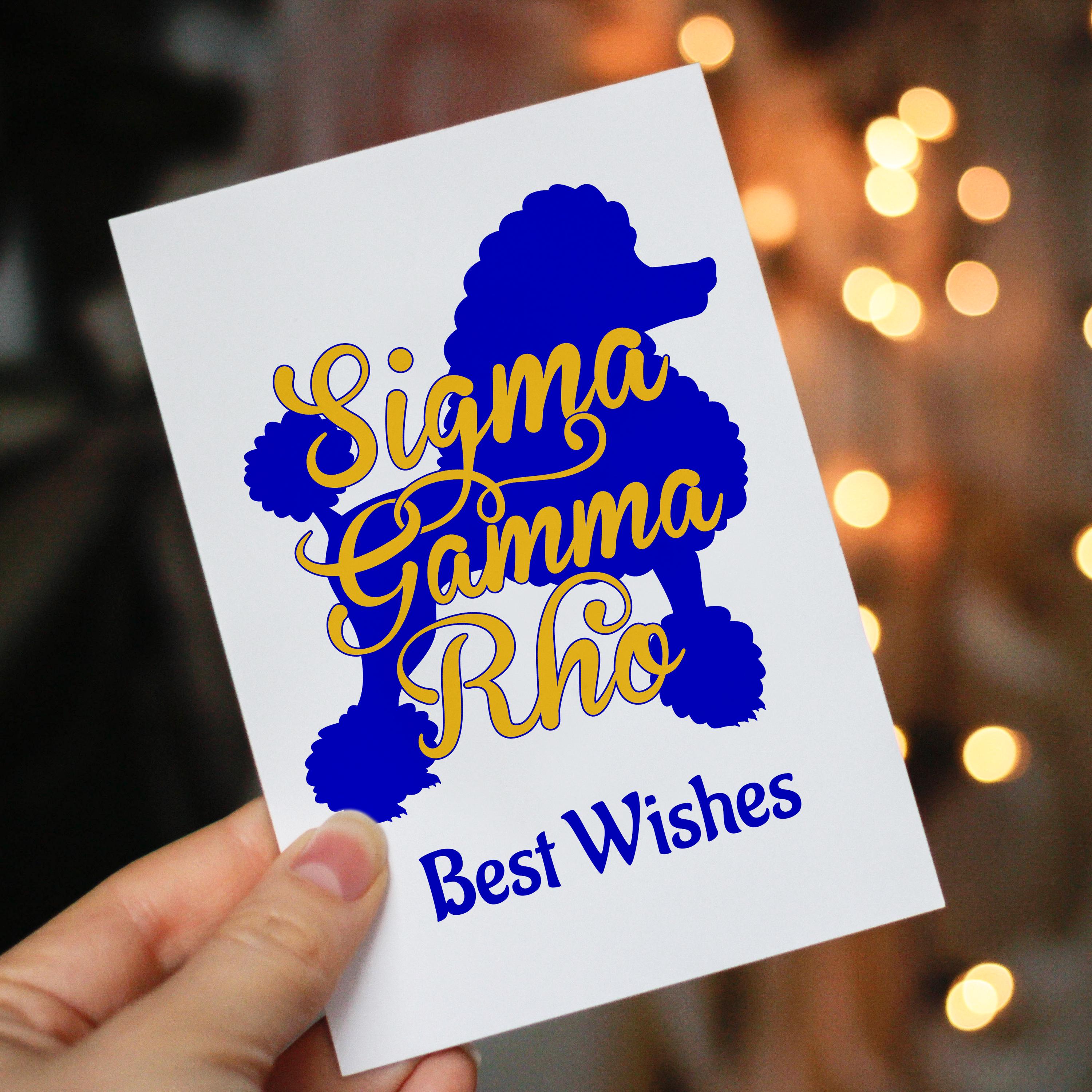 Sigma Gamma Rho SVG Bundle: Sgrho Sorority Letters, Poodle (digital ...