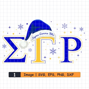 Signiert mit Sigmund Dr. SGRho Letters svg, Omega gam Rho, Sorority svg, Pigment gam Rho Soror. 1922. Schnittdatei