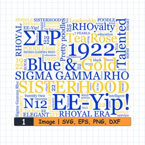 Sigma Gamma Rho Svg, png, eps Bundle. SGRho Letters svg, Sigma Gamma Rho, Sorority svg, Sigma Gamma Rho Soror. 1922. SGRho Soror Cut File