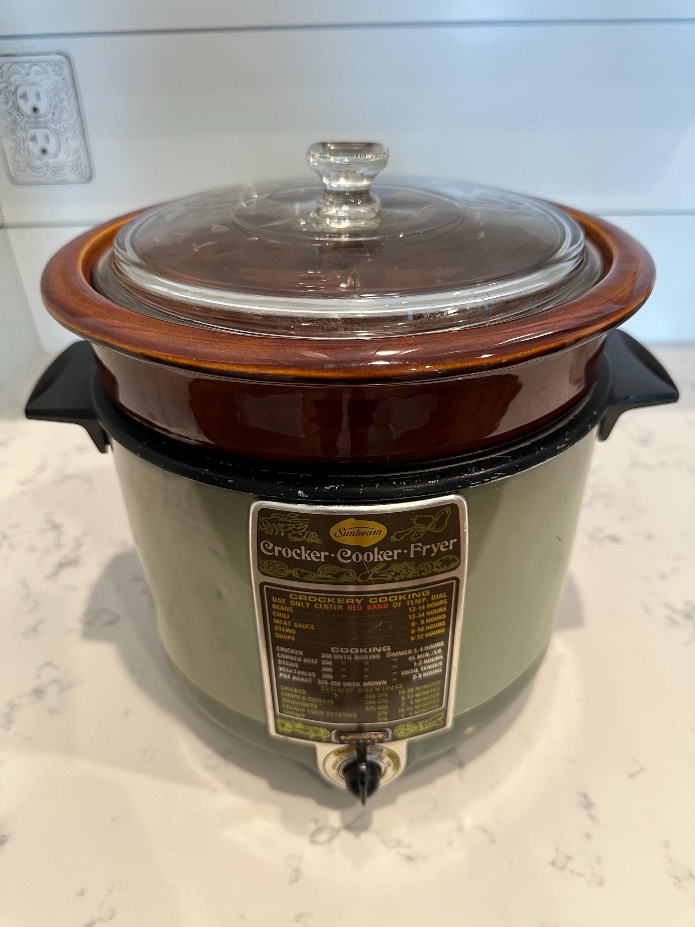 ハーマンミラー sweet corn 1970 1970s Sunbeam Crocker Cooker-fryer - Etsy