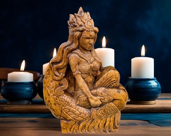 Yemaya Statue Orisha Yemaya Yoruba Goddess of the Living Ocean Yemaya Altar Estatua de Yemaya bendesida Santeria Ifa Yemanjà Iemanja Jemanja
