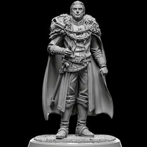 DnD Strahd Vampire Miniature 32mm Scale
