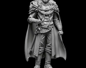 DnD Strahd Vampire Mini 32mm Scale Ravenloft TTRPG