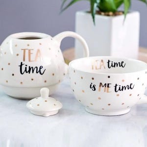 Tea For One Set - Teapot & Mug In One!