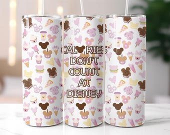 Magic Park Snacks 20oz Tumbler Wrap PNG (Digital)