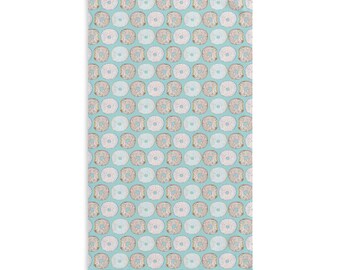 Sprinkled Donuts - Blue Hand Towel