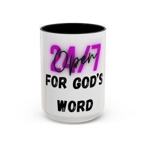 Christian Coffee Mug: Spiritual Bible Verse Gift (11oz, 15oz)
