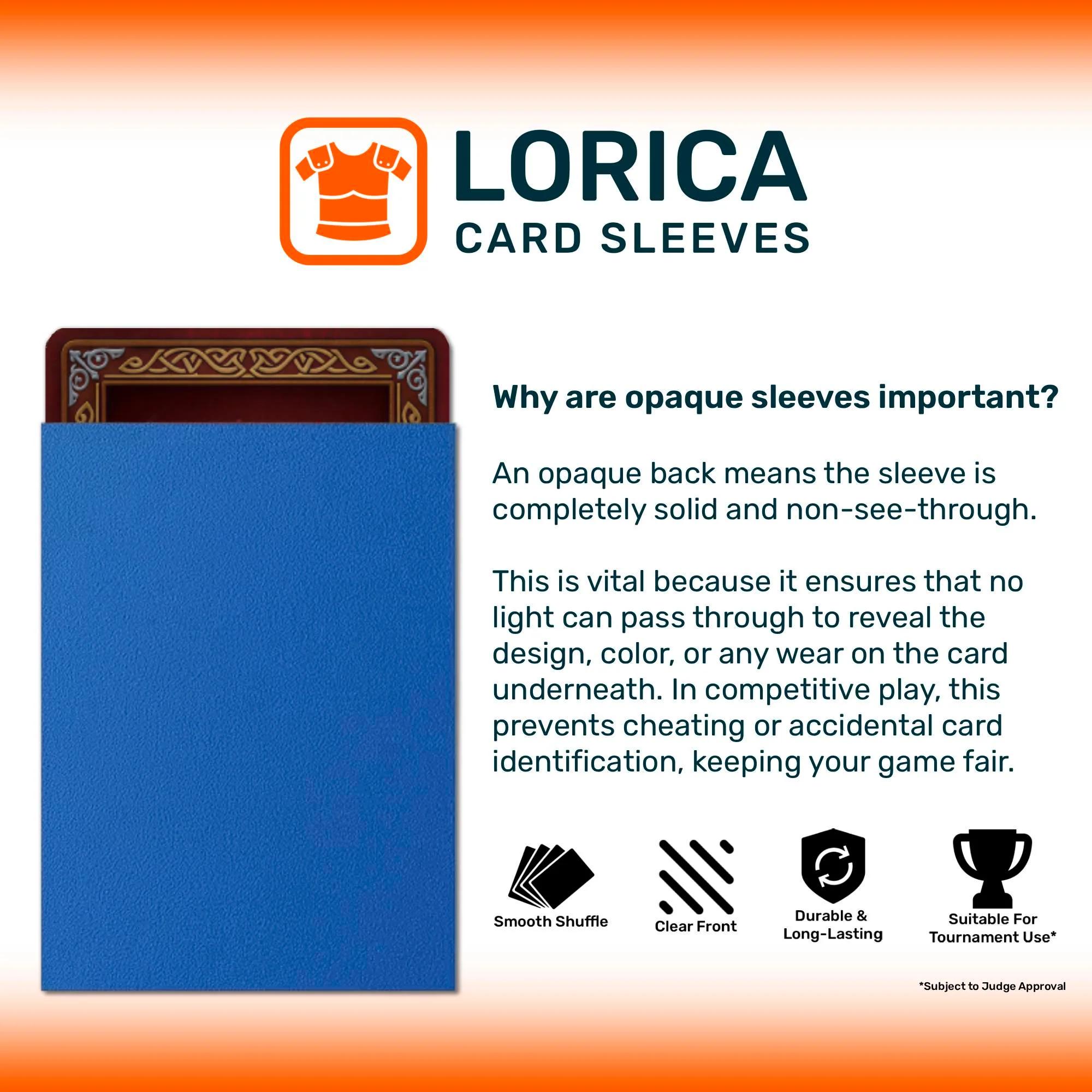 Lorica Premium Card Sleeves, 100 Pack, Smooth Shuffle, Crystal-clear Front, Fully Opaque Backs, Acid-free, No PVC, Standard 66x91 Mm - Etsy Lorica Premium Card Sleeves, 100 Pack, Smooth Shuffle, Crystal-clear Front, Fully Opaque Backs, Acid-free, No PVC, Standard 66x91 Mm - Etsy