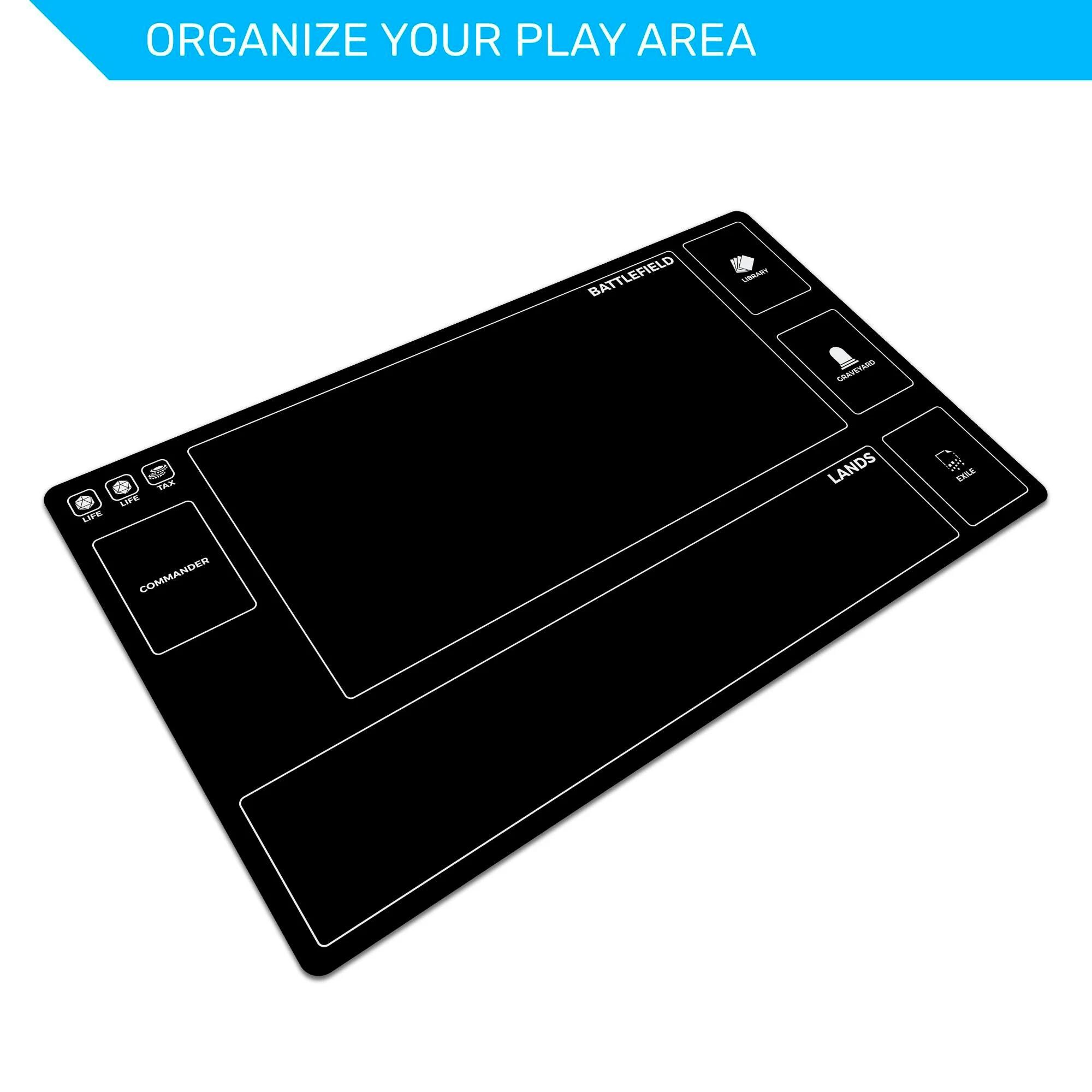 MTG コマンダー 新規プレイヤー用プレイマット 初心者ガイド 24インチ
