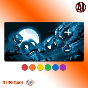 Dice Throne-speelmat, 28&quot; x 14&quot; (700 x 350 mm), compatibele spelersmat, spel organiseren