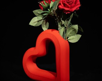 Geometrical Heart Vase