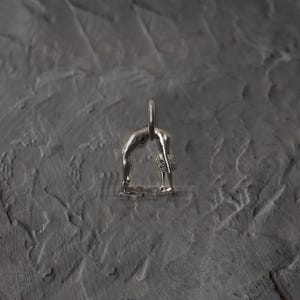 Afro Woman in an sensual pose, solid silver 925