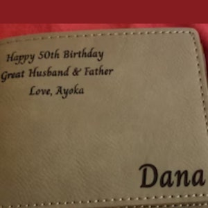 customized wallets