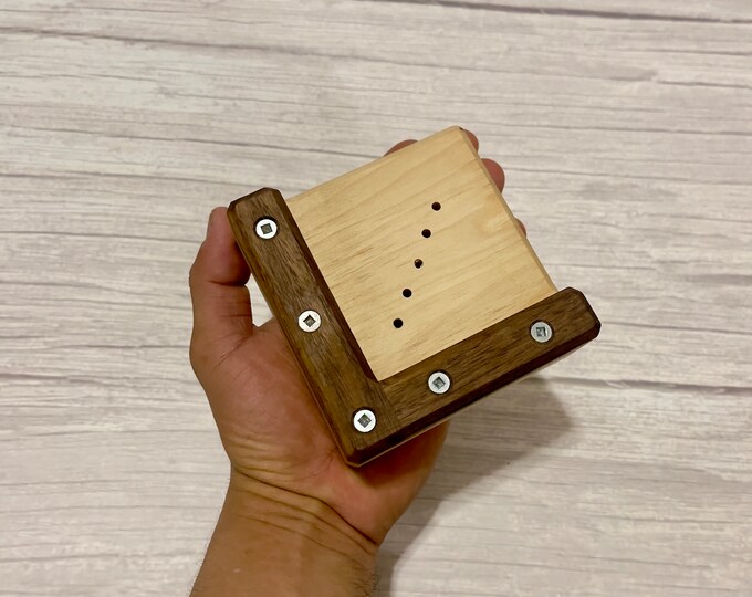 Cutting Board Feet Jig. From 1”-3”. Solid Hickory, Walnut, Maple, White Oak, Cherry. Five Hardwoods Combinations.