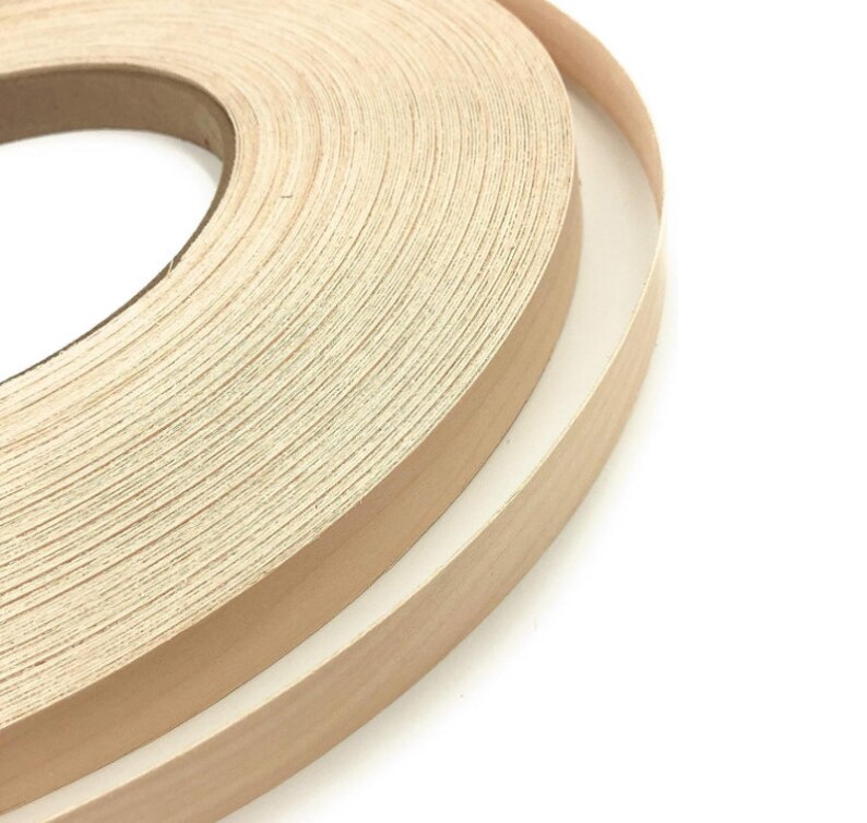 Veneers Edge Banding 13/16 Roll of Plywood Edge Banding, Real Wood, Pre