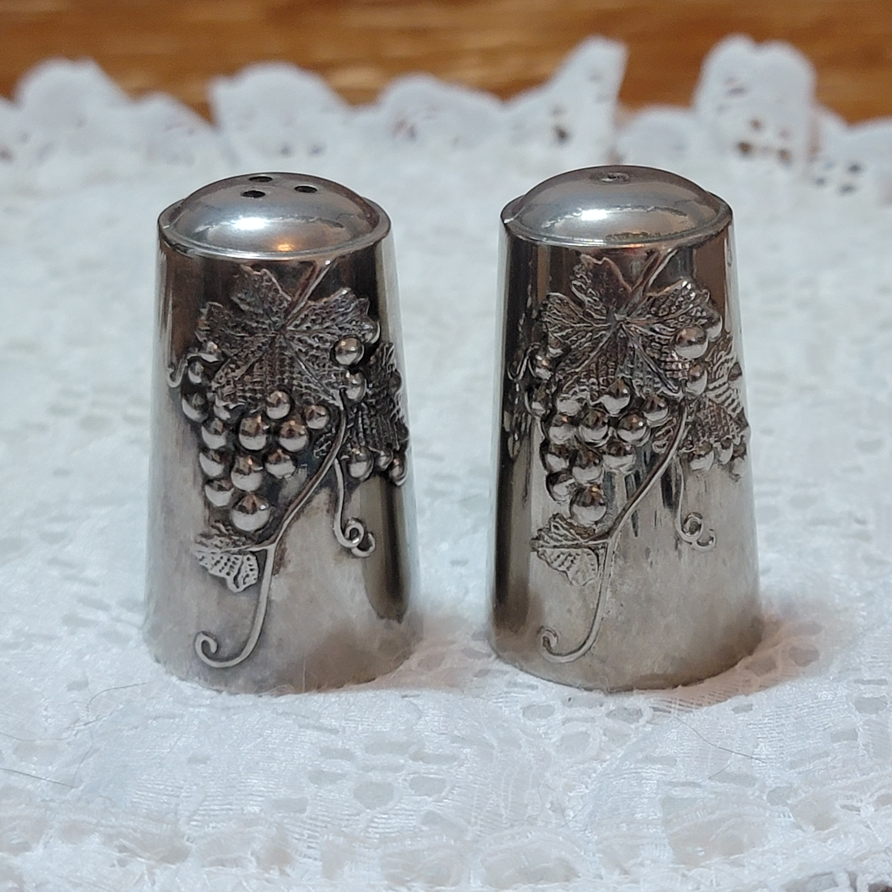 銀製】Sterling Silver ソルト&ペッパー スターリングシルバー