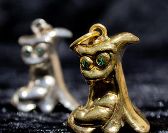 Gogos Crazybone Hieloco 925 Silver or Gold With Zircons