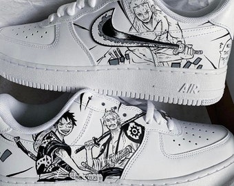 Zoro X Luffy Wano Air Force 1 Custom BEST SELLING Limited Edition Perfect Gift,Mother day gift Order now>>> etsneaker.com/mins-001