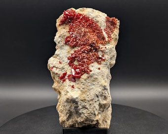 Vanadinita - Mibladen, Marruecos