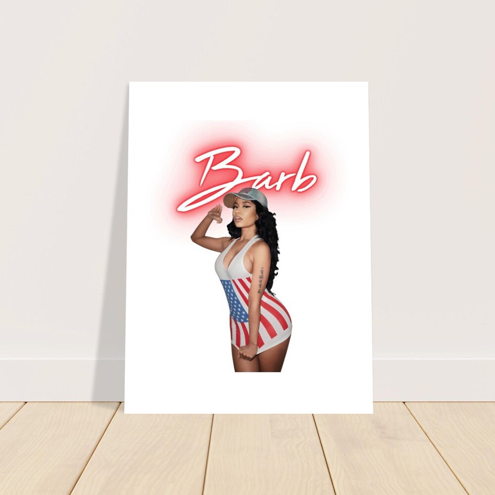 Nicki Minaj "Barb" Premium Matte Vertical Posters