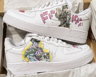 Jojos Bizarre Adventure Air Force 1 Custom BEST SELLING, Limited Edition, Perfect Gift,Mother day gi Order now>>> etsneaker.com/mins-124