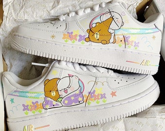 Milk And Mocha Air Force 1 Custom BEST SELLING, Limited Edition, Perfect Gift,Mother day gift Order now>>> etsneaker.com/mins-089