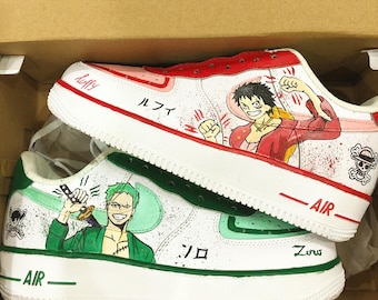 One Piece Luffy X Zoro Air Force 1 Custom BEST SELLING, Limited Edition, Perfect Gift,Mother day gi Order now>>> etsneaker.com/mins-067