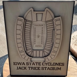 3D Framed Sports Stadium 8&quot;x10&quot; & 16&quot;x20&quot;