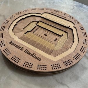 3D Stadion Cribbage Board alle Stadien alle Sport