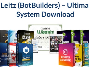 Matt Leitz — BotBuilders Ultimate A.I. System Package