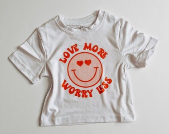 Love More Tee - Toddler Tee - Graphic Tee - Kids Graphic Tee - Womens Graphic Tee