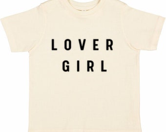 Lover Girl Tee - Valentines Day TShirt - Toddler Valentines - Baby Valentines - Valentines Day Shirt - Kids Graphic Tee