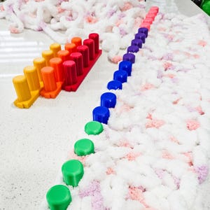 Chunky Blanket Loom: Customizable DIY Knitting Tool image 4