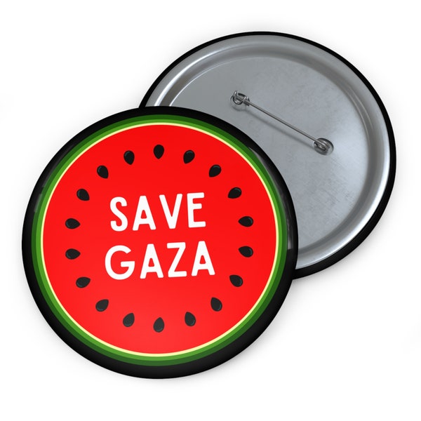 Save Gaza Cease Fire Now Pin Palestinian Peace Badge Anti-War Protest Button Ceasefire Activist Pins to Represent Palestine & End War