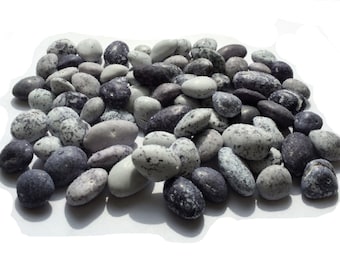 Great Bay Chocolates Edible Chocolate Beach Pebbles (12Oz) - Peanut Free, Tree Nut Free,  Kosher  for Cake Decorating and Parties.