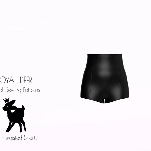 High-waisted Shorts Sewing Pattern
