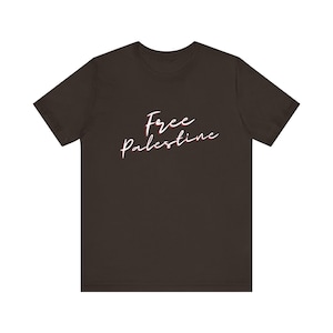 Stand with Gaza in this bold tee. Show your voice for peace, justice, and freedom. Wear it loud: Free Palestine. Save lives. End genocide.
