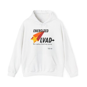心臓ポンプパーカー、LVADに電力供給。脈拍がなくても問題なし。科学の奇跡。強さの証。魂の再生。電池付属