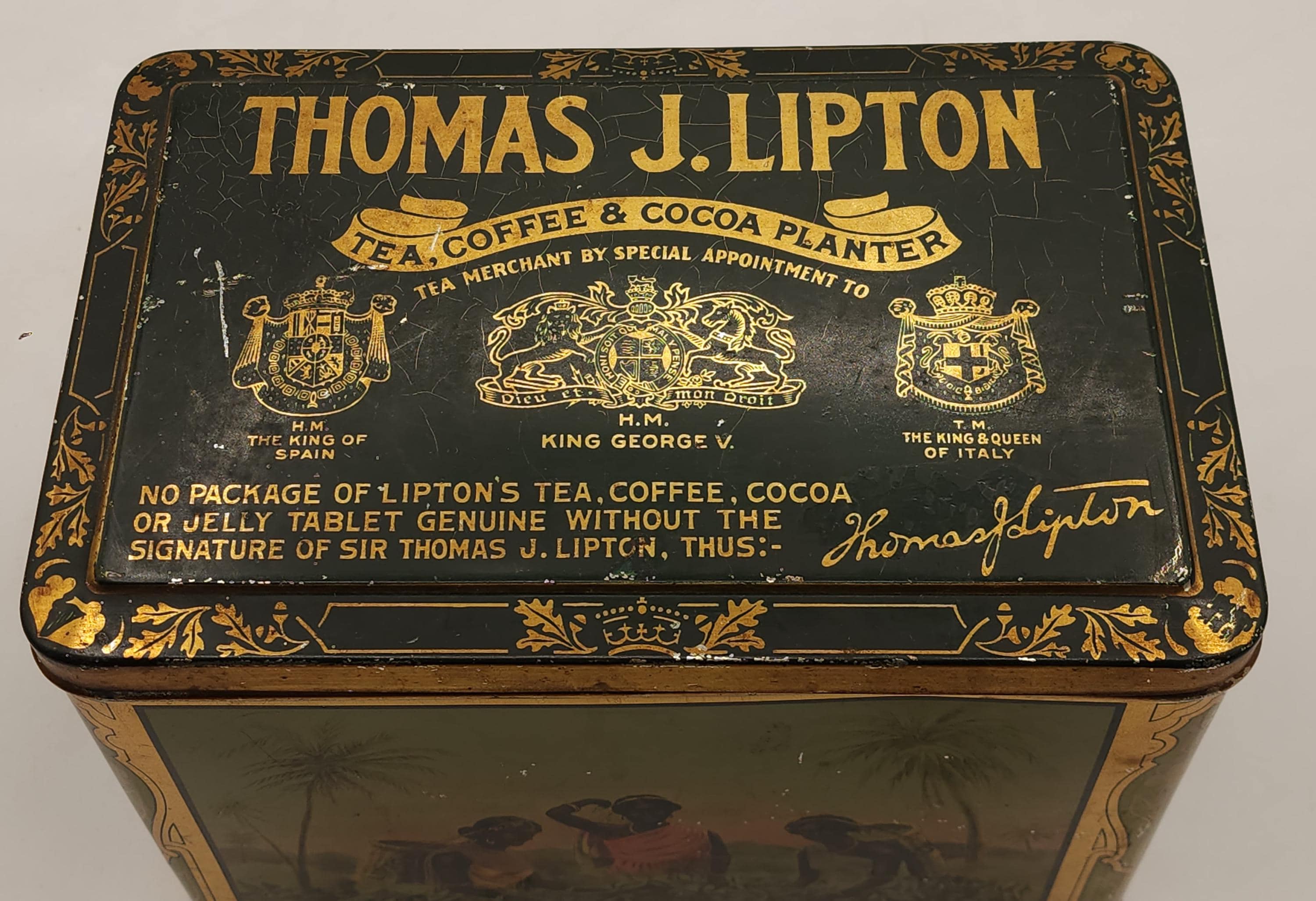 Rare Lipton Tea Tin - Etsy