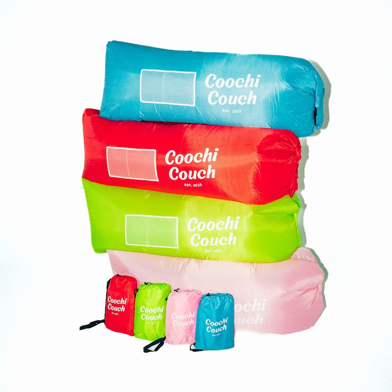 Coochi Couch Inflatable Lounger Airsofa Camping & Beach Accessories