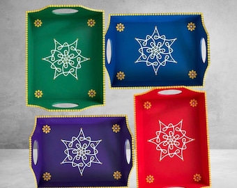 Kolam Mini Pooja tray/ return gifts/home decor / gruhapravesam/ Decorative