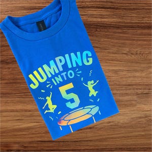 Personalised Jump birthday shirt, Jump Customized t-shirt, Jump trampoline party shirts, Jump matching family shirts, Jump squad Family
