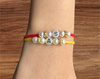 Glow-in-the-Dark Initial Rakhi: Handmade Raksha Bandhan Thread