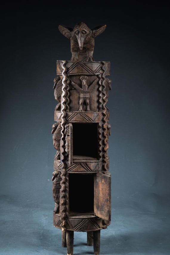 ドゴン族 薬箱DOGON TRIBE - MEDICINE BOX | casablanca