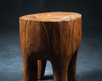 Lobi wooden stool