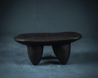Senufo long wooden stool