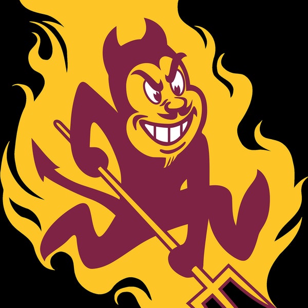 Arizona State University SVG, Sun Devils SVG, College, Athletics, Football, Basketball, ASU, Mom, Dad, Game Day, Instant Download.