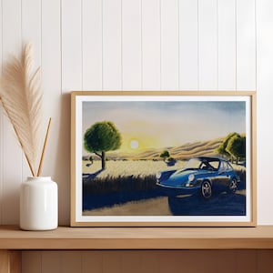 Porsche 911, Porsche, 911, Vintage Porsche, Classic Porsche, Car Artwork, Old Porsche 911, car Poster, Porsche 911 poster, car enthusiast