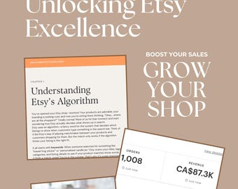 Unlocking Etsy Excellence: The Complete Marketing & SEO Guide to Grow Your Etsy Shop Fast